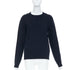 Women's Saint Laurent 2018 Blue Anchor Crest Embroidered Pullover