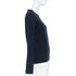Women's Saint Laurent 2018 Blue Anchor Crest Embroidered Pullover