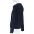 Women's Saint Laurent 2018 Blue Anchor Crest Embroidered Pullover