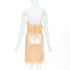 Women's Bottega Veneta 2022 Runway White Sequin Slip Dress