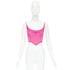 Women's Versace Medusa '95 Pink Satin Corset Top