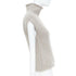 Women's Khaite Brown Cashmere Turtleneck Sweater Vest