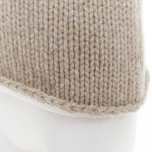 Women's Khaite Brown Cashmere Turtleneck Sweater Vest