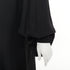 Women's Saint Laurent 2013 Black Bishop Sleeve Dress Gown
