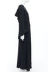 Women's Saint Laurent 2013 Black Bishop Sleeve Dress Gown