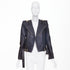 Women's Balmain 2020 Black Quilted Leather Perfecto Biker Jacket