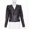 Women's Balmain 2020 Black Quilted Leather Perfecto Biker Jacket
