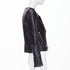Women's Balmain 2020 Black Quilted Leather Perfecto Biker Jacket