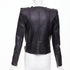 Women's Balmain 2020 Black Quilted Leather Perfecto Biker Jacket