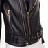 Women's Balmain 2020 Black Quilted Leather Perfecto Biker Jacket
