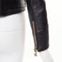 Women's Balmain 2020 Black Quilted Leather Perfecto Biker Jacket