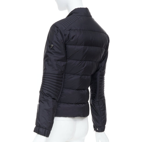 Women's Prada 2019 Black Quilted Down Padded Jacket