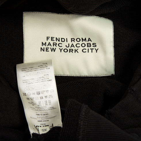 Women's Fendi 2023 Marc Jacobs Black Pocket Sweatshirt