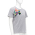 Men's Valentino Grey Cuban Flower Patch Tshirt