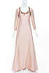 Women's Prada 2014 Brown Silk Gown