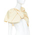 Women's Jil Sander 2021 Yellow Silk Wrap Cape