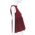 Women's Alaia Red Tiered Peplum Top