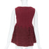 Women's Alaia Red Tiered Peplum Top