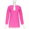 Women's Valentino 2022 PP Pink Silk Wired Shift Dress