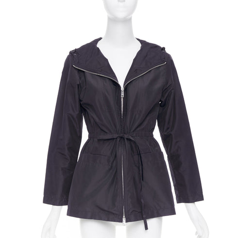 Women's Prada 2021 Navy Nylon Zip Utility Jacket