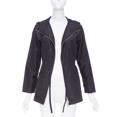 Women's Prada 2021 Navy Nylon Zip Utility Jacket