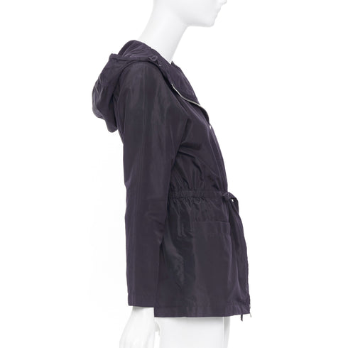Women's Prada 2021 Navy Nylon Zip Utility Jacket