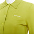 Women's Miu Miu 2024 Green Cashmere Silk Polo Cardigan