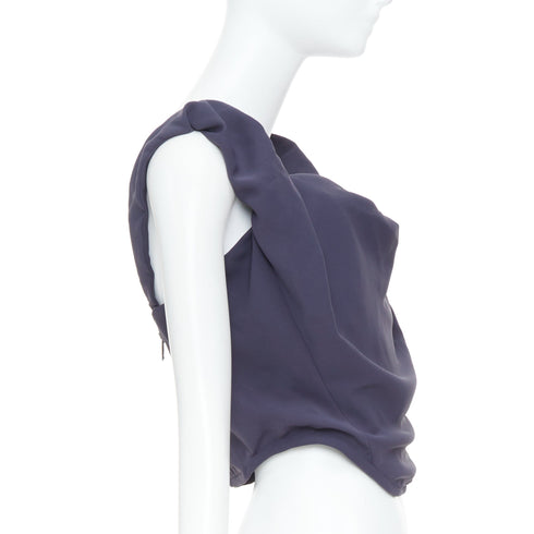 Women's Vivienne Westwood Blue Sunday Off Shoulder Corset Top