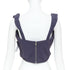 Women's Vivienne Westwood Blue Sunday Off Shoulder Corset Top