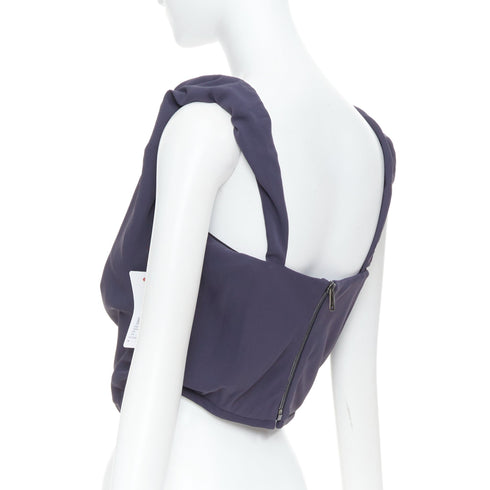 Women's Vivienne Westwood Blue Sunday Off Shoulder Corset Top