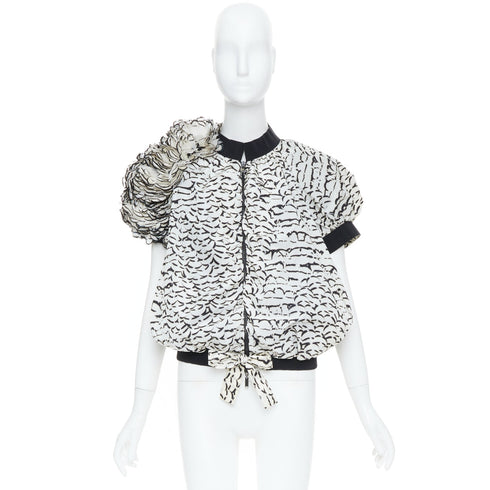 Women's Moncler Gamme Rouge 2013 Runway Feather Jacket Top