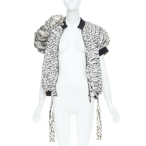 Women's Moncler Gamme Rouge 2013 Runway Feather Jacket Top
