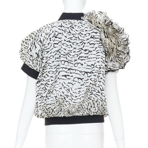 Women's Moncler Gamme Rouge 2013 Runway Feather Jacket Top