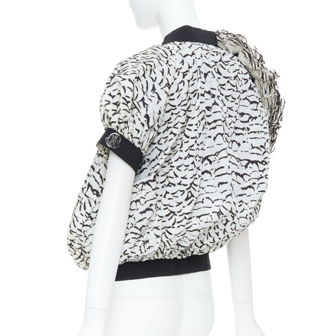Women's Moncler Gamme Rouge 2013 Runway Feather Jacket Top