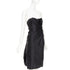 Women's Prada 2007 Black Silk Corset Dress