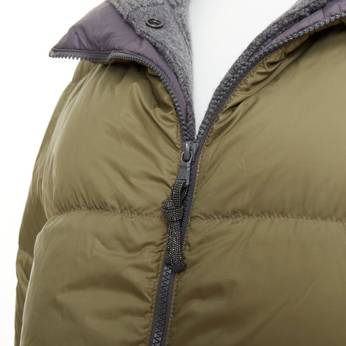 Women's Brunello Cucinelli Cashmere White Puffer Jacket