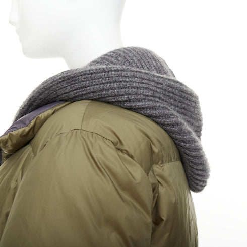 Women's Brunello Cucinelli Cashmere White Puffer Jacket