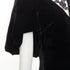Women's Alexander McQueen 2006 Runway Widows of Culloden Black Velvet Gown