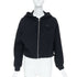 Women's Prada 2021 Black Cropped Hoodie Jacket