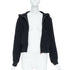 Women's Prada 2021 Black Cropped Hoodie Jacket
