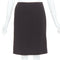 Women's Fendi Brown Mid Rise Straight Pencil Skirt