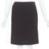Women's Fendi Brown Mid Rise Straight Pencil Skirt