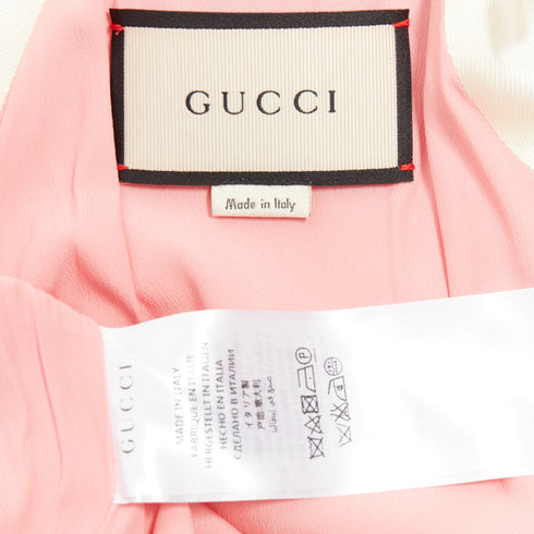 Women's Gucci 2016 Michele Runway Silk Bomber Jacket