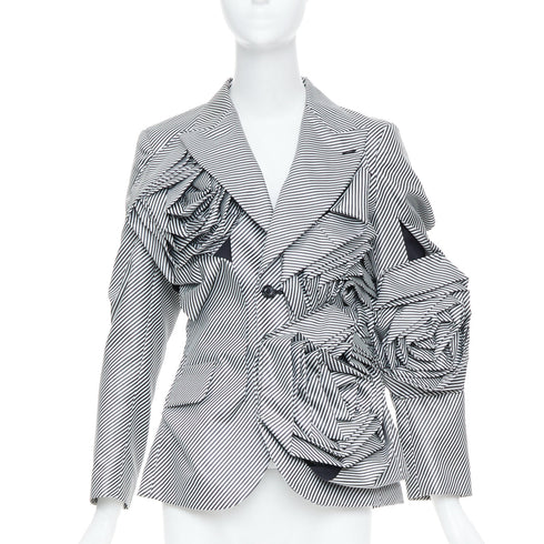 Women's Comme Des Garcons 2013 Runway Rosette Blazer Jacket