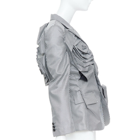 Women's Comme Des Garcons 2013 Runway Rosette Blazer Jacket