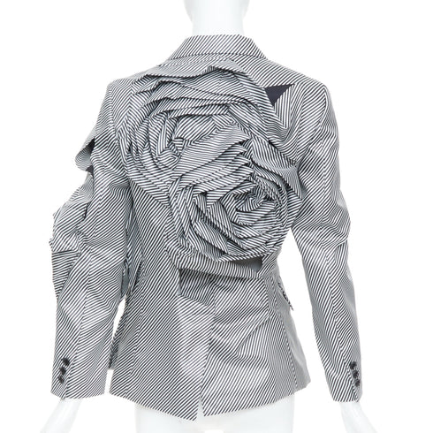 Women's Comme Des Garcons 2013 Runway Rosette Blazer Jacket