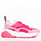 Women's Stella McCartney Pink Patchwork Dad Sneakers