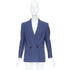 Women's Alexander McQueen 2021 Blue Double Breasted Blazer