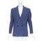 Women's Alexander McQueen 2021 Blue Double Breasted Blazer