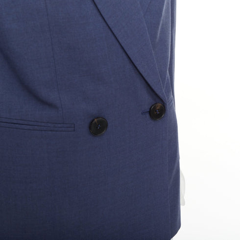 Women's Alexander McQueen 2021 Blue Double Breasted Blazer